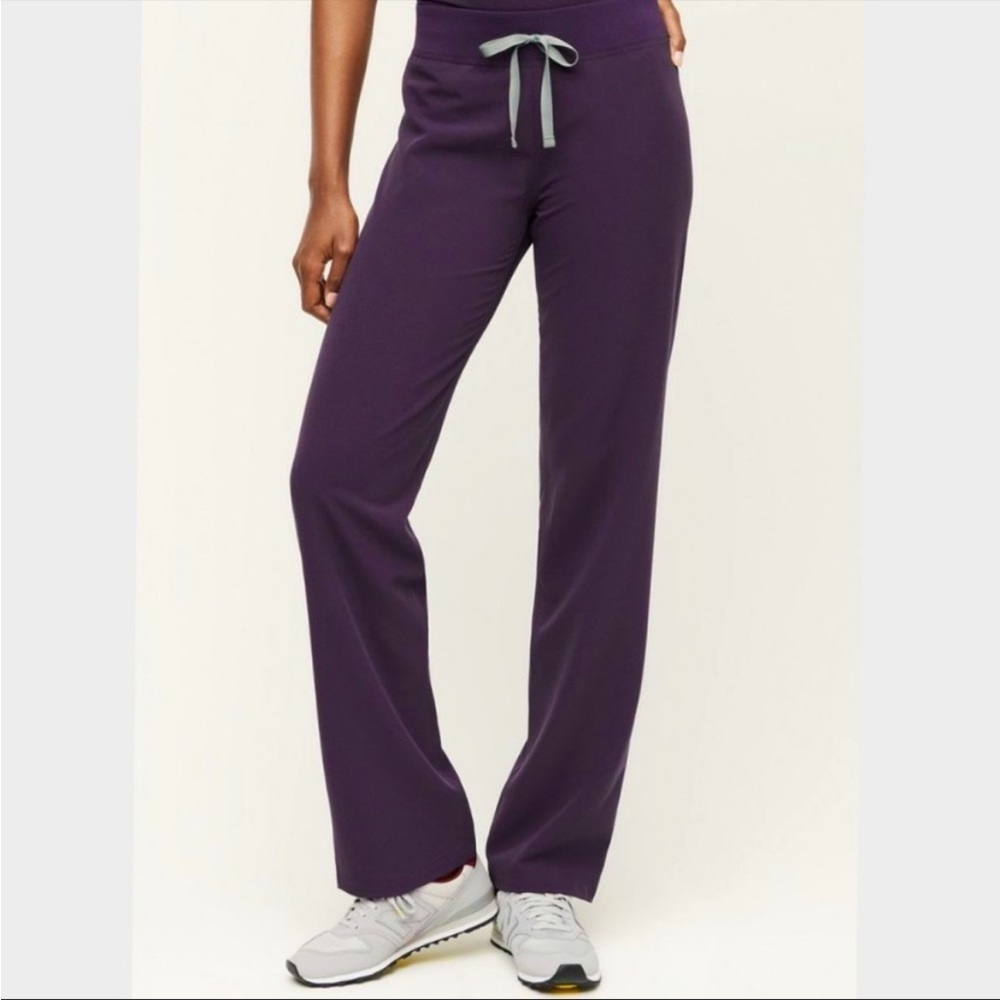 Figs Livingston purple shadow scrub pants size XS